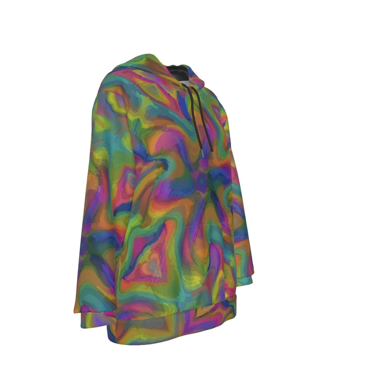 All-Over Print Women's Pullover Hoodie by Yoycol