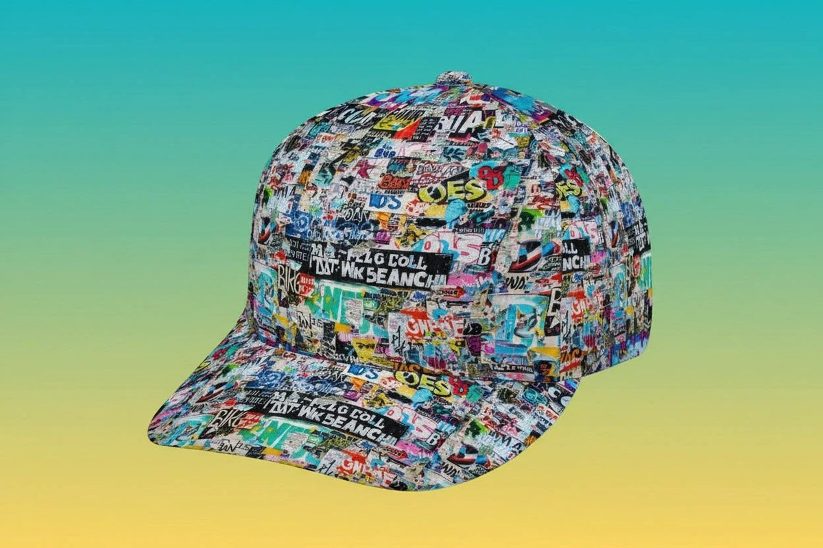 Bent Snapback Cap (All-Over Printing) by SALE_DESIGN-Personal Design