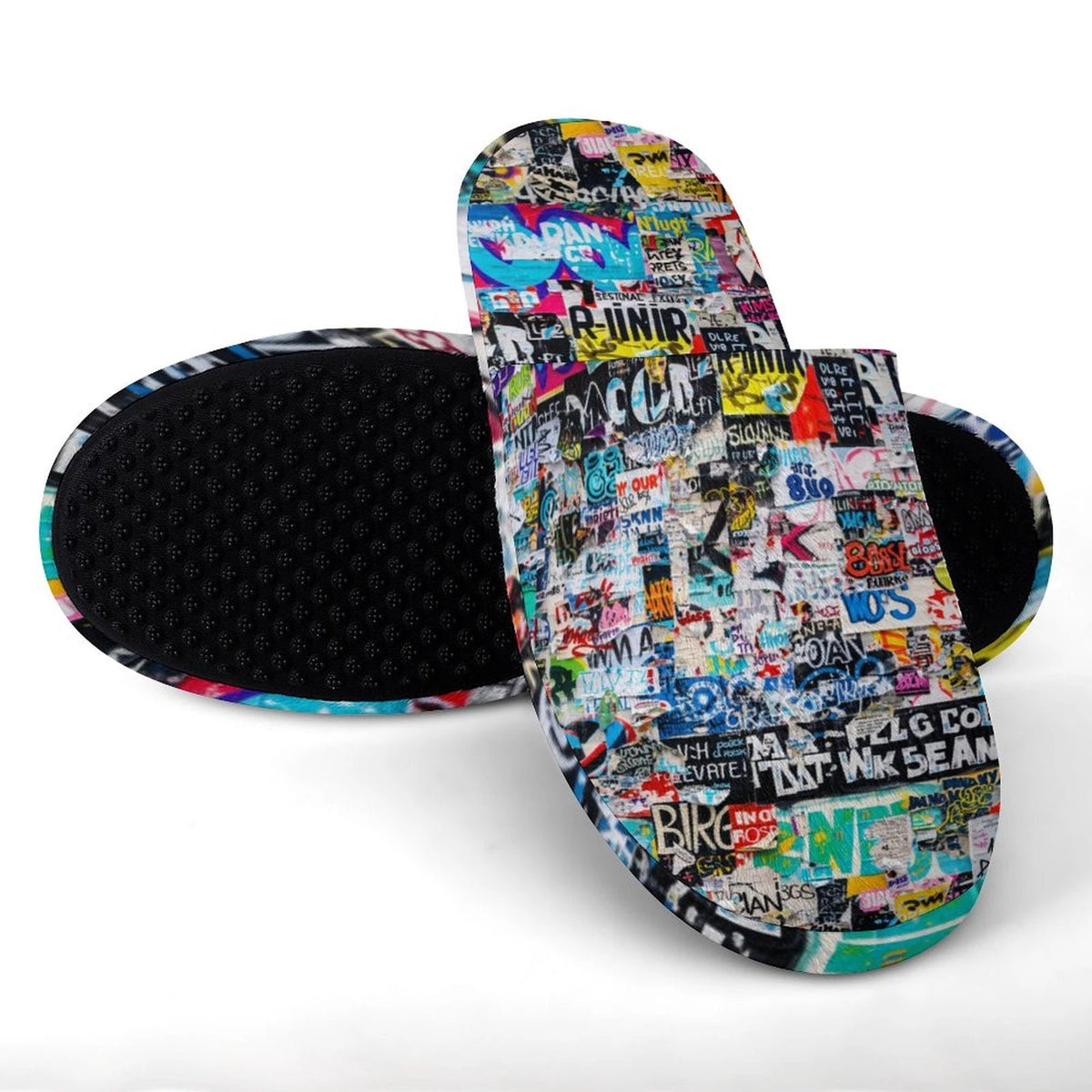 Flannel Men's Cotton Slippers by SALE_DESIGN-Personal Design