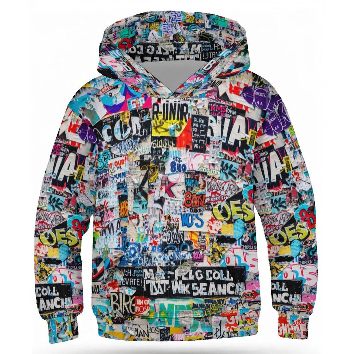 230gsm Children's Hooded Sweatshirt without Drawstrings(All-Over Printing) by SALE_DESIGN-Personal Design