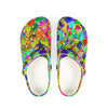 Colorful Mosaic EVA Foam Shoes — the subject of an ongoing investigation