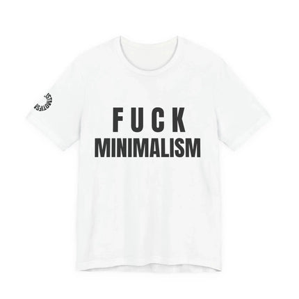 The Shirt That Killed Minimalism: An Oral History of the F Minimalism Tee - Aesthetic Rebellion