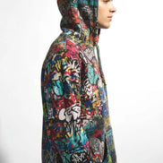 Urban Legend Kids Graffiti Hoodie - Bold Street Art Pullover for Miniature Maximalists & Creative Kids by Aesthetic Rebellion