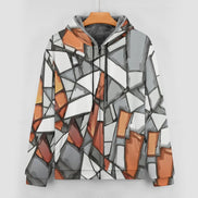230gsm Full Zip up Hoodie with Plush Lining(All-Over Printing) by SALE_DESIGN-Personal Design