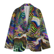 Artist Edition Maximalist Blazer - Structured Cotton Workwear Jacket for Creative Directors & Statement Style by Aesthetic Rebellion