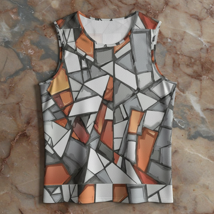 170gsm Men's Quick-Dry Tank Top(All-Over Printing)