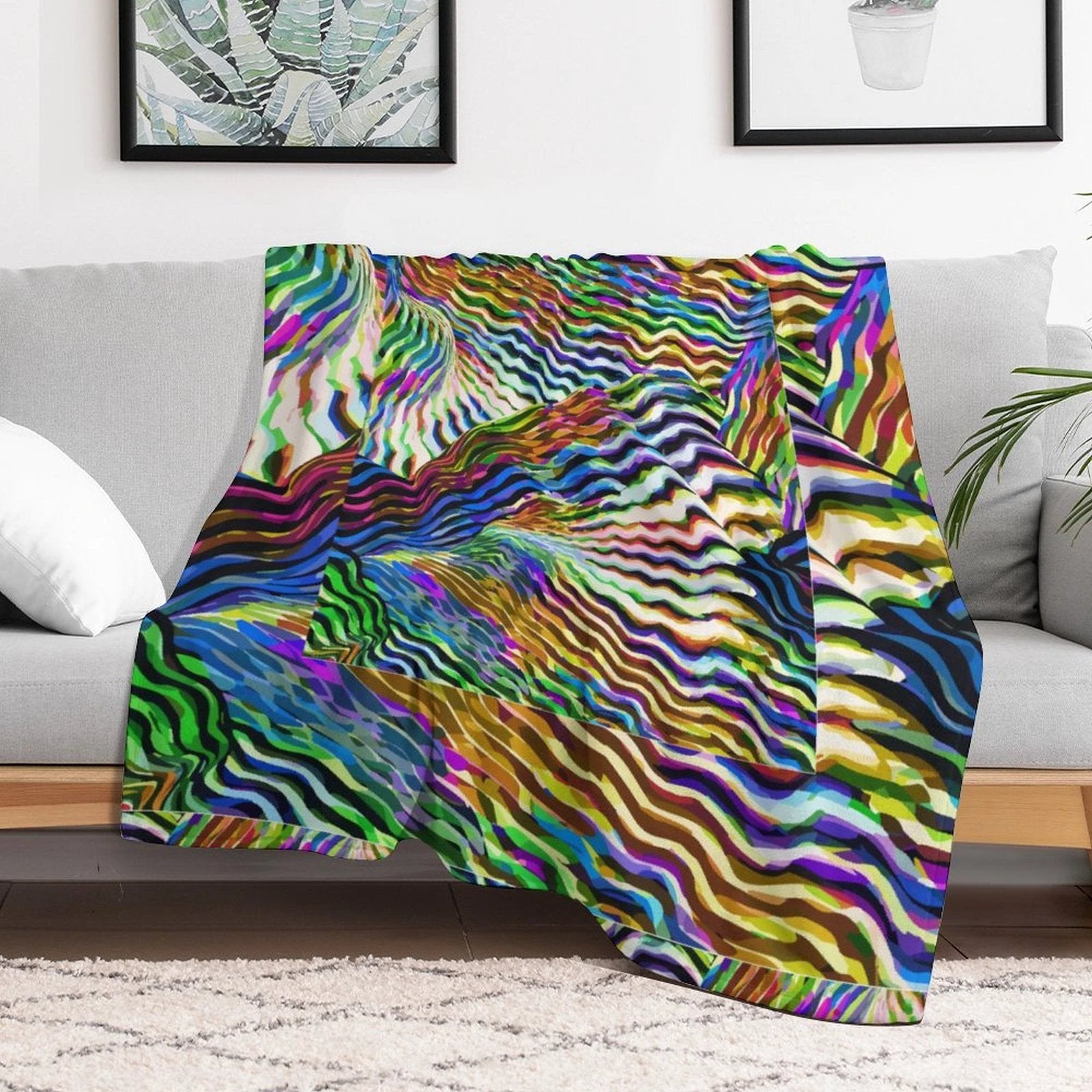 Apparel & Accessories > Linens & Bedding > Bedding > Blankets by SALE_DESIGN-Personal Design