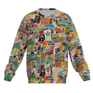 Everyday Maximalist Crewneck for the Chronically Self-Expressive — 280gsm AOP Heavyweight Pullover, Bold Casual Streetwear, Studio-to-Street Statement Sweatshirt, Unisex