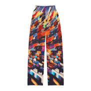 Kids AOP Lounge Pants for Bold Little Self-Expressers — All-Over Print Pajama Bottoms, Made in USA Assembled Maximalist Kids' Sleepwear, Gift for Creative Children