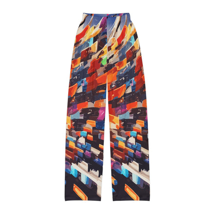 Kids AOP Lounge Pants for Bold Little Self-Expressers — All-Over Print Pajama Bottoms, Made in USA | Aesthetic Rebellion