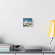Tropical Volcano Eruption Canvas Print for Nature-Obsessed Interiors — Island Adventure Wall Art, FSC-Certified Matte Stretched Canvas, Home Decor Gift for Wanderlust Collectors