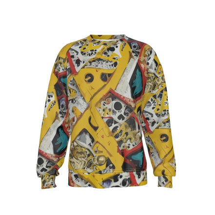 All-Over Print Men's Heavy Fleece Sweatshirt by Yoycol