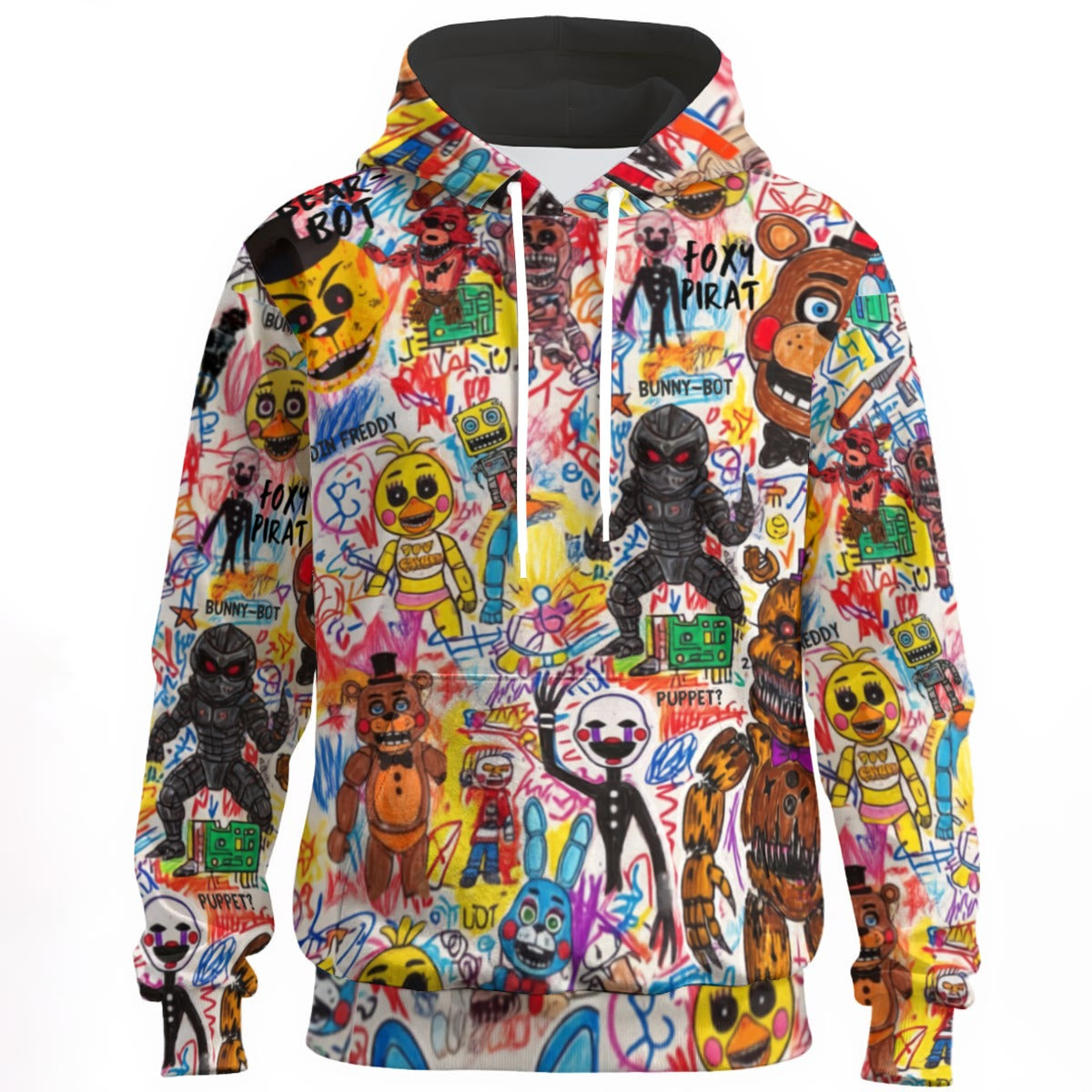 All-Over Print Unisex Pullover Hoodie | 310GSM Cotton