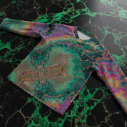 Cosmic Abstract Hockey Jersey for Streetwear Collectors — Full-Coverage AOP Mesh, Rink-to-Festival Statement, Bold Print Sports Jersey, Unisex Maximalist Sportswear, S–5XL