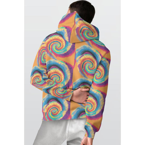 All-Over Print Men's Thicken Pullover Hoodie Yoycol