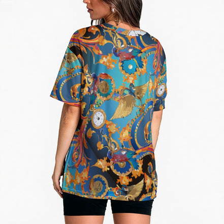 All-Over Print Women's Loose Fit T-Shirt