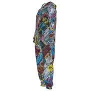 San Francisco Street Soul Jumpsuit for City-Coded Collectors — Bay Area Full-Body City Print AOP, 310gsm Zip-Up One-Piece, Festival Statement, Urban Love Letter, S–5XL
