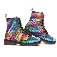 All-Over Print Men's Martin Short Boots