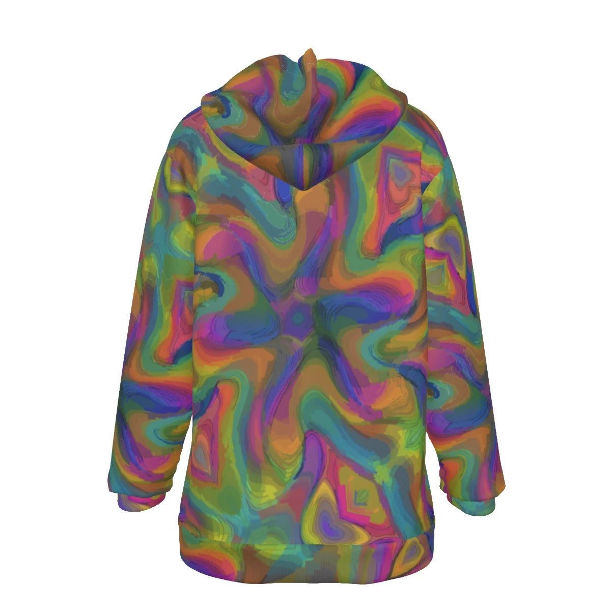 All-Over Print Women's Pullover Hoodie by Yoycol