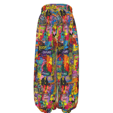 All-Over Print Unisex Lantern Pants Yoycol