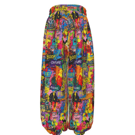 All-Over Print Unisex Lantern Pants Yoycol