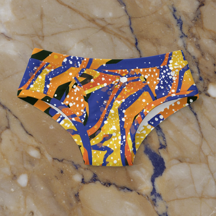 Pirates primary All-Over Print Men's Brief Panties|180GSM Cotton