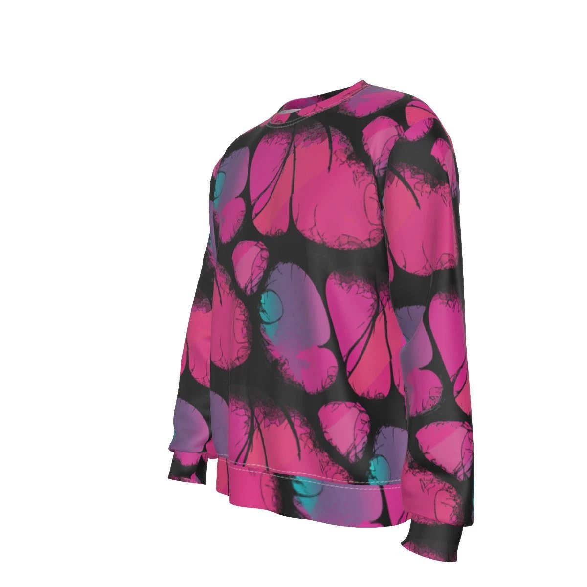 All-Over Print Men's Heavy Fleece Sweatshirt by Yoycol