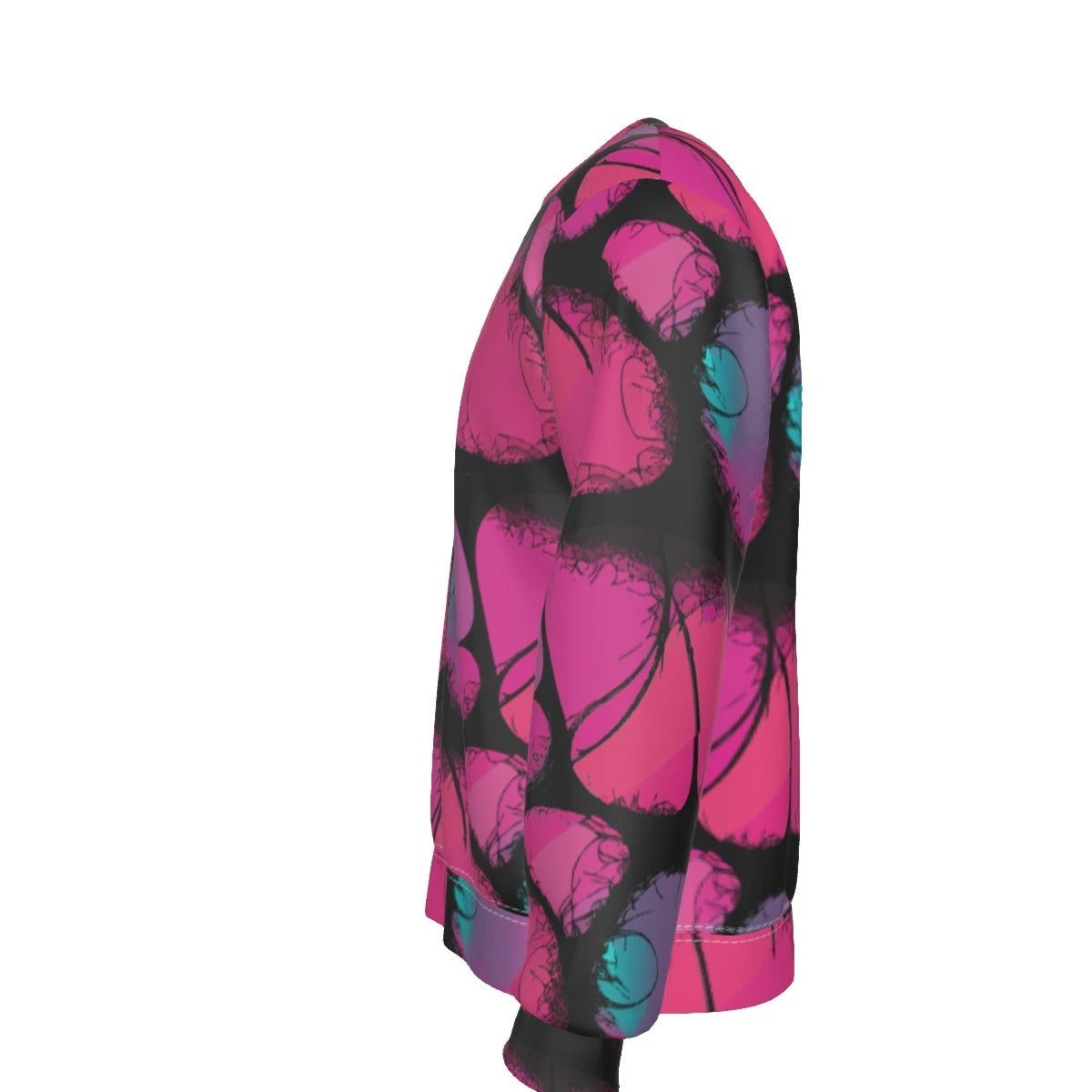 All-Over Print Men's Heavy Fleece Sweatshirt by Yoycol