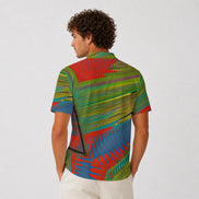 All-Over Print Men's Heavyweight Polyester Polo Shirt|210GSM Yoycol