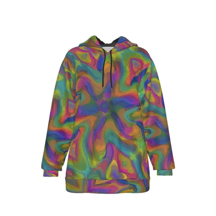 All-Over Print Women's Pullover Hoodie by Yoycol