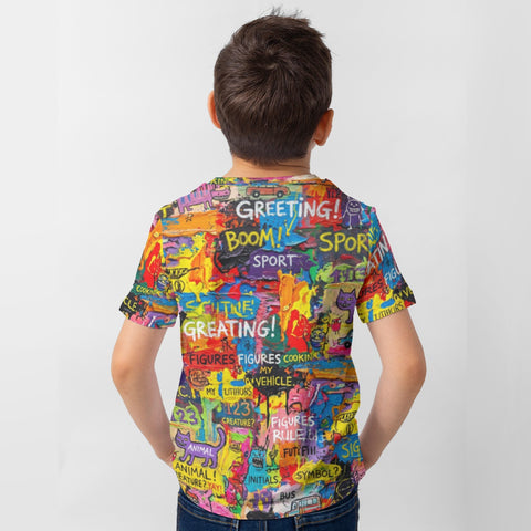 All-Over Print Kid's T-Shirt Yoycol