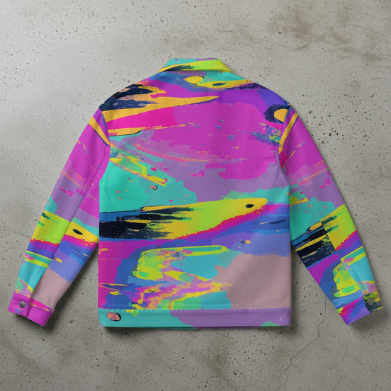 All-Over Print Unisex Collared Jacket