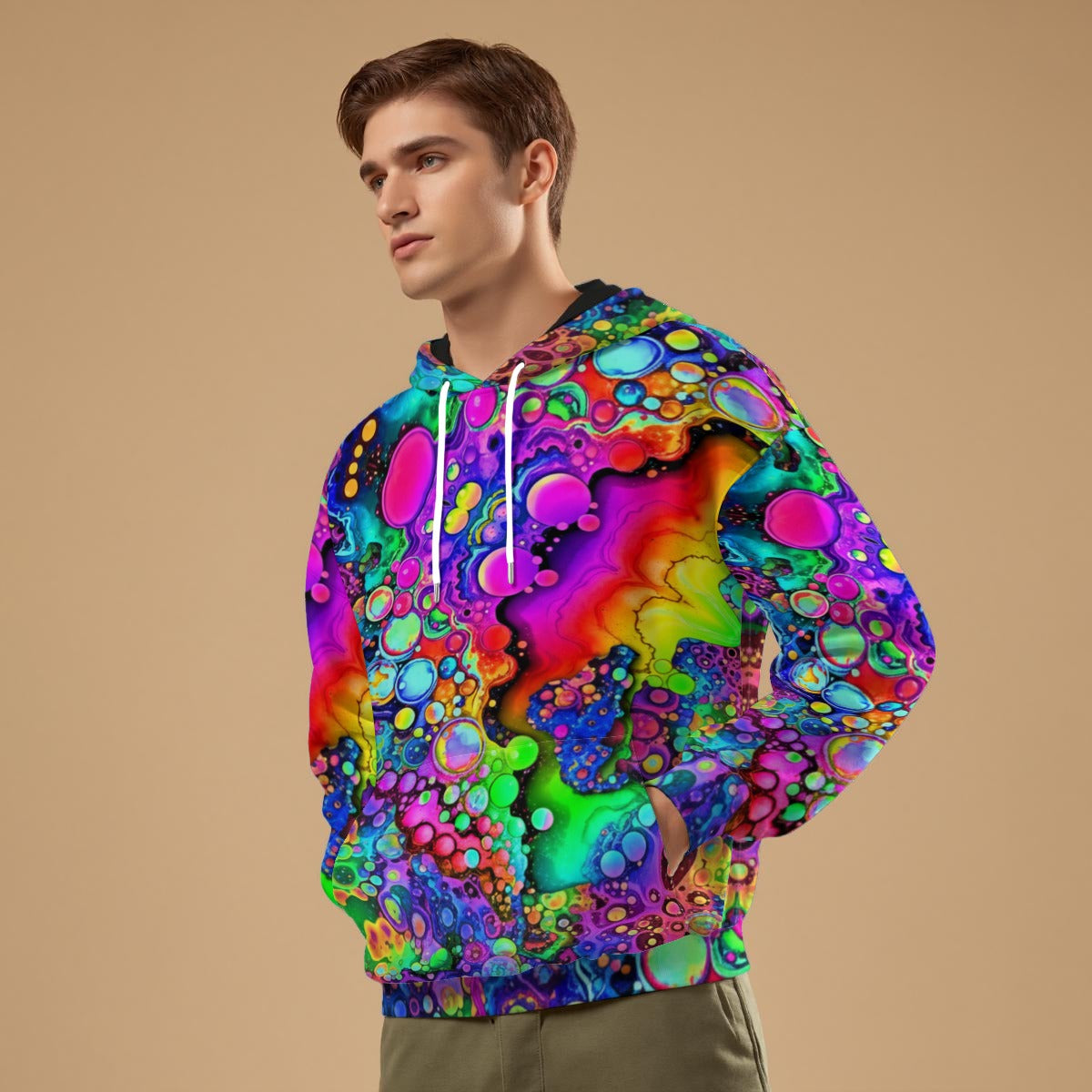 All-Over Print Unisex Pullover Hoodie | 310GSM Cotton Yoycol