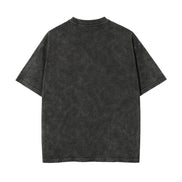 Unisex Heavyweight Washed T-shirt Printed in USA|250GSM Cotton DTF Double-sided