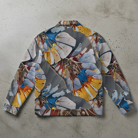 All-Over Print Unisex Collared Jacket by Yoycol