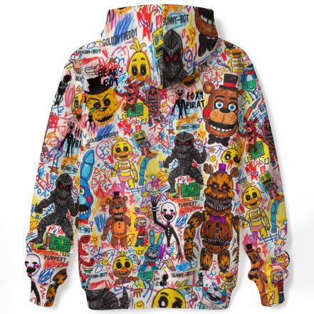 All-Over Print Unisex Pullover Hoodie | 310GSM Cotton