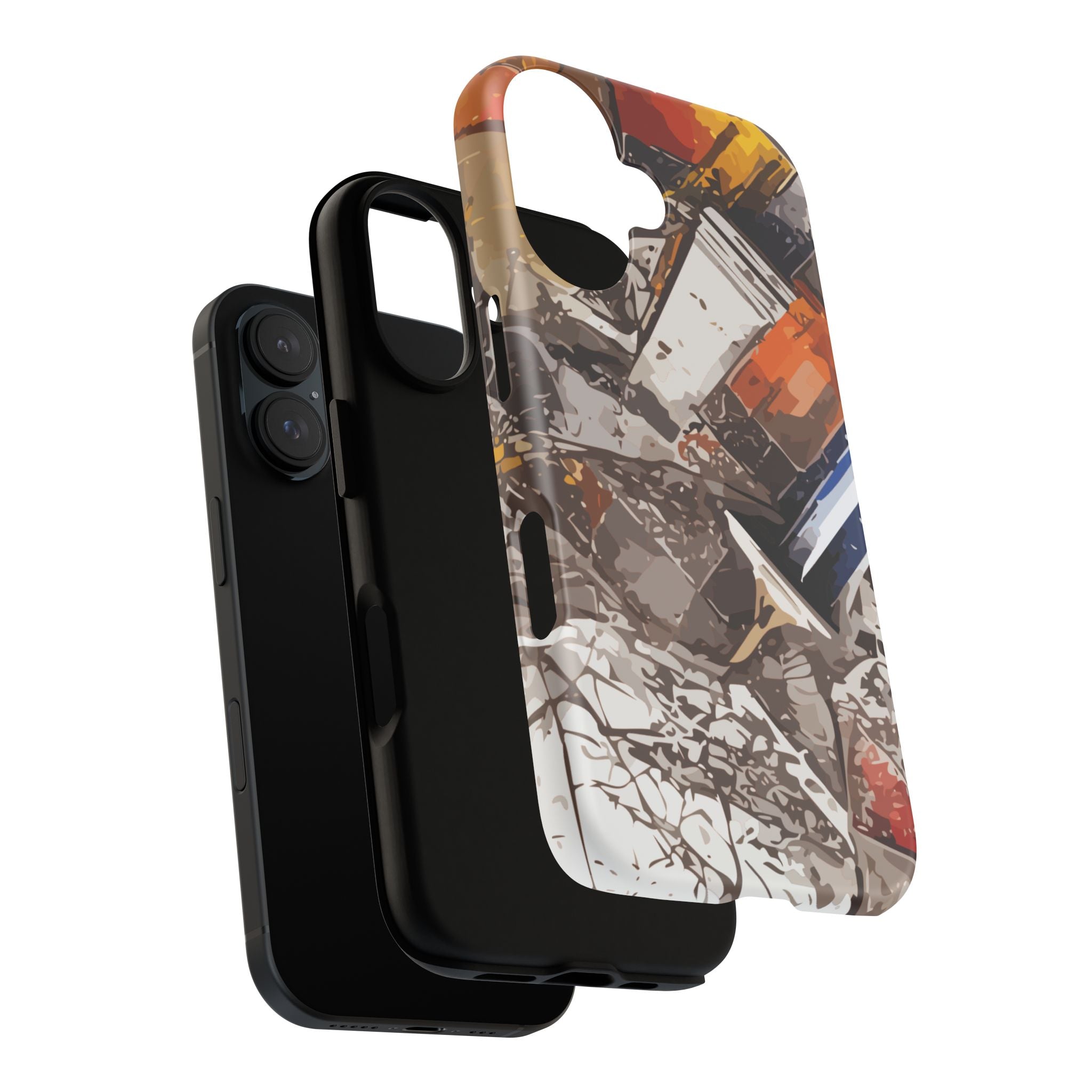 Camping Container Tough Case – Designer Abstract Protection