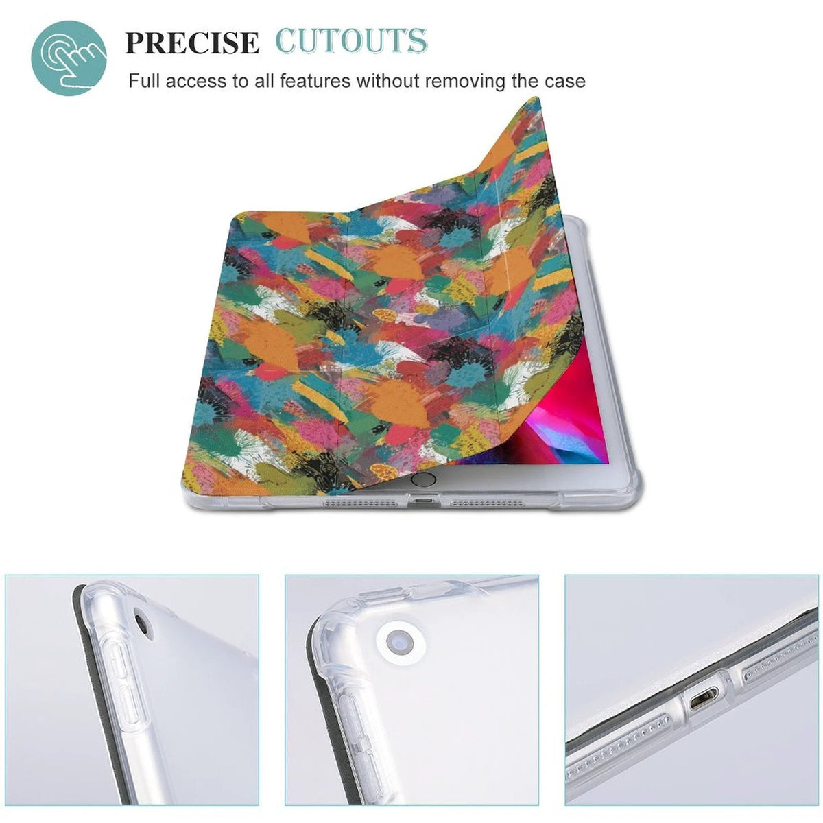 iPad Folding Case with Full Coverage by SALE_DESIGN-Personal Design