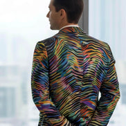 Artist Edition Maximalist Blazer - Structured Cotton Workwear Jacket for Creative Directors & Statement Style by Aesthetic Rebellion