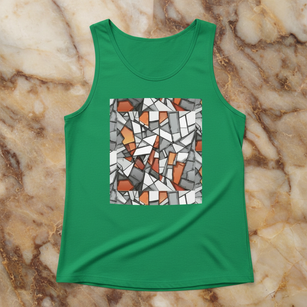 DTF 160gsm Men's Cotton Tank Top(Front Printing)