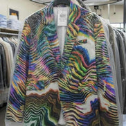 Artist Edition Maximalist Blazer - Structured Cotton Workwear Jacket for Creative Directors & Statement Style by Aesthetic Rebellion