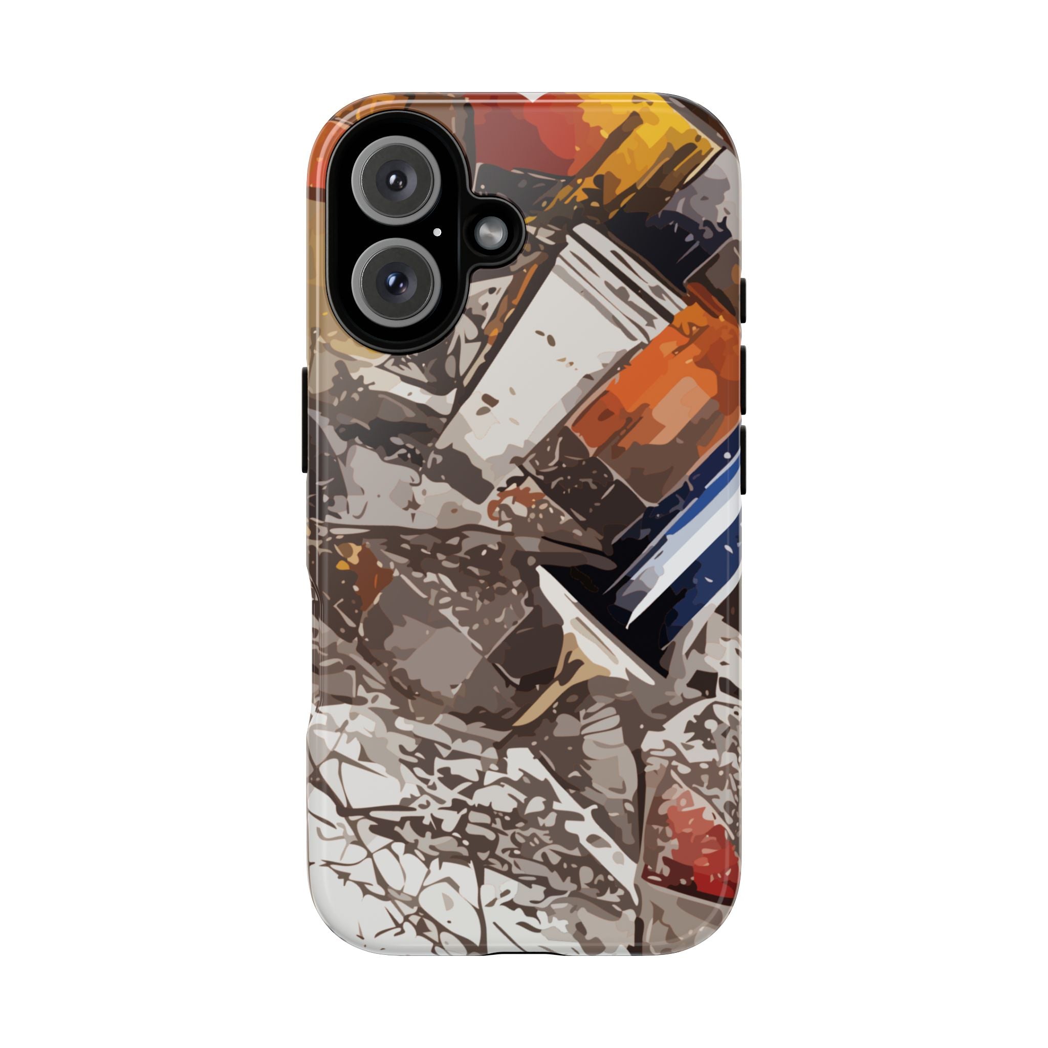 Camping Container Tough Case – Designer Abstract Protection