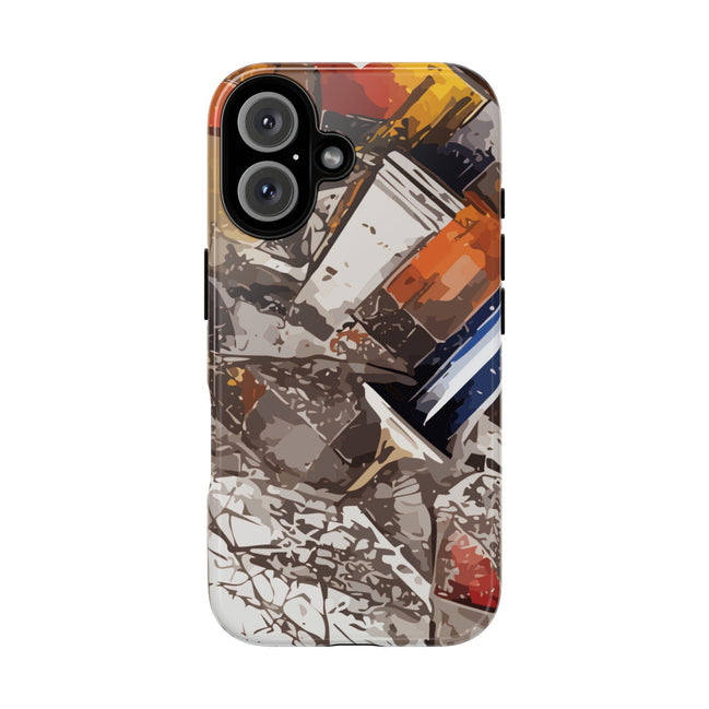 Camping Container Tough Case – Designer Abstract Protection