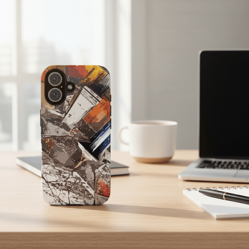 Camping Container Tough Case – Designer Abstract Protection