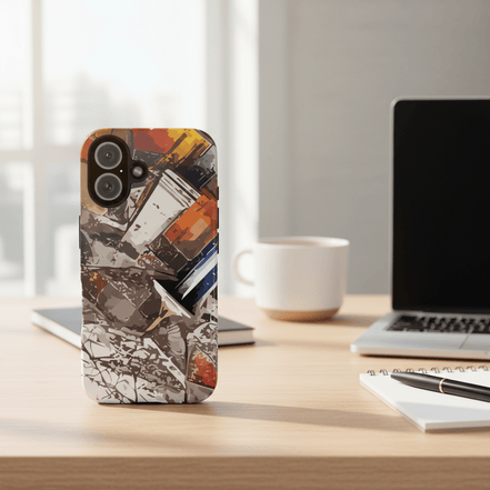 Camping Container Tough Case – Designer Abstract Protection