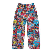 Graffiti Collage Pajama Pants | Street Art All-Over Print Lounge Pants