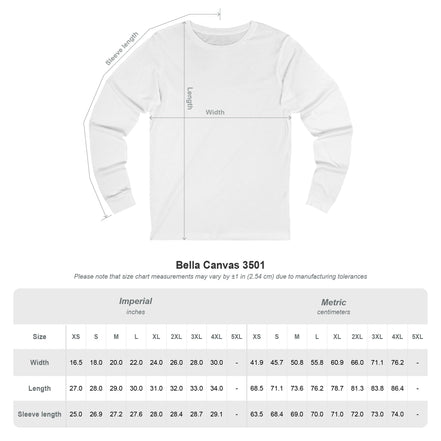 Unisex Jersey Long Sleeve Tee