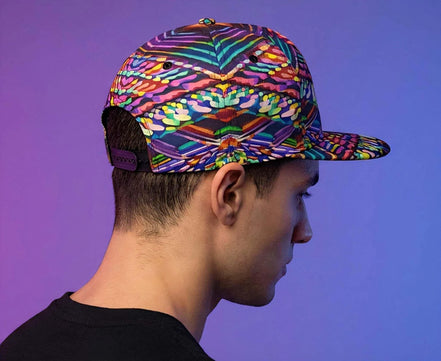 Vegas Gems "Big Dreamer" Snapback - High-Roller Neon Print Baseball Cap for Bold Entrepreneurs & Travelers by Aesthetic Rebellion