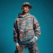 Graffiti Art Snapback Hat | Urban Streetwear All Over Print Cap by Aesthetic Rebellion