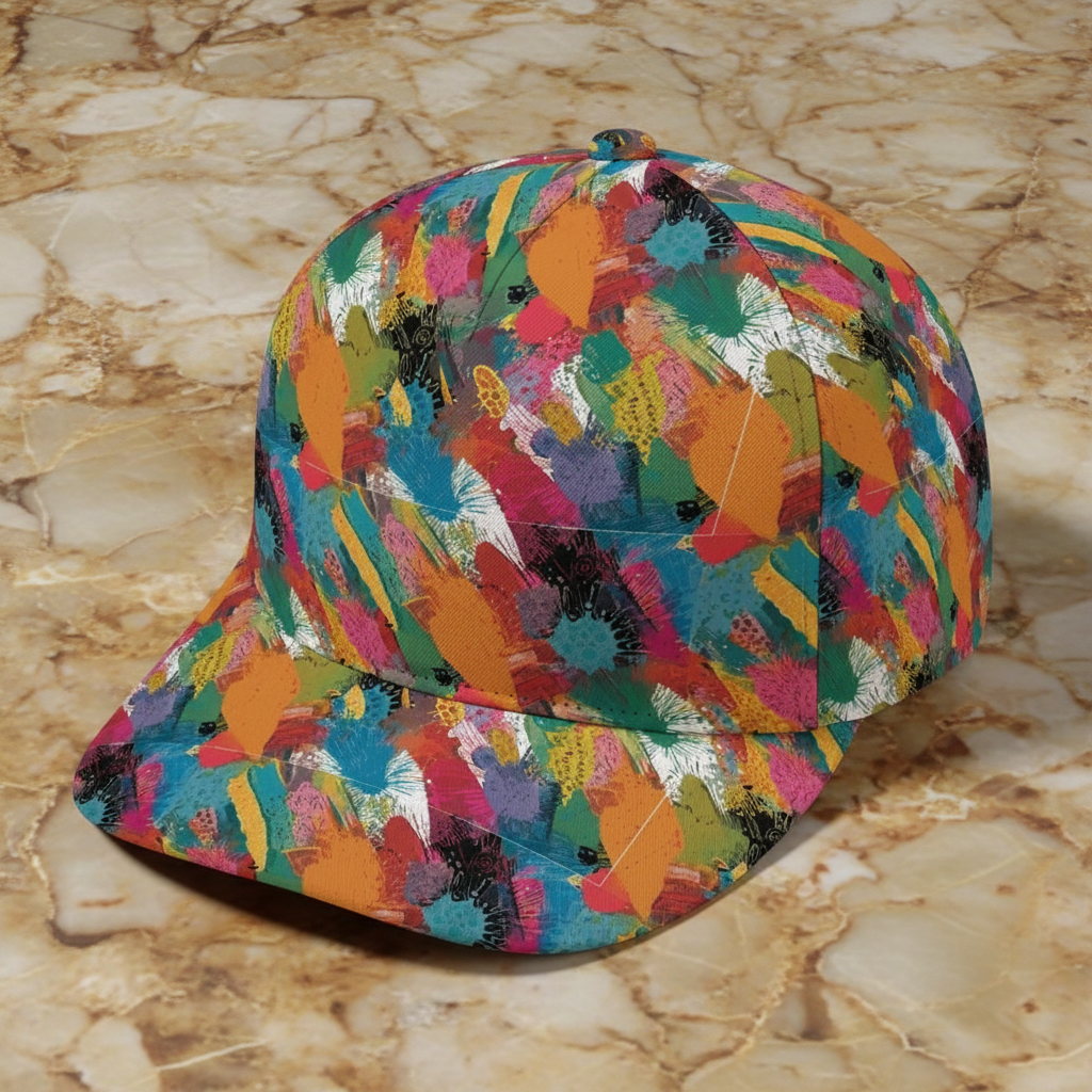 Bent Snapback Cap (All-Over Printing)